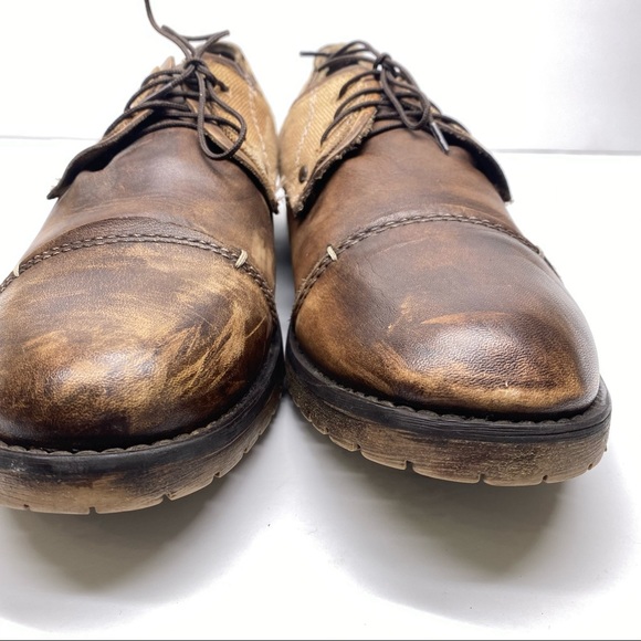 Bed Stu Leather Oxford Lace Up Shoes - Picture 3 of 11